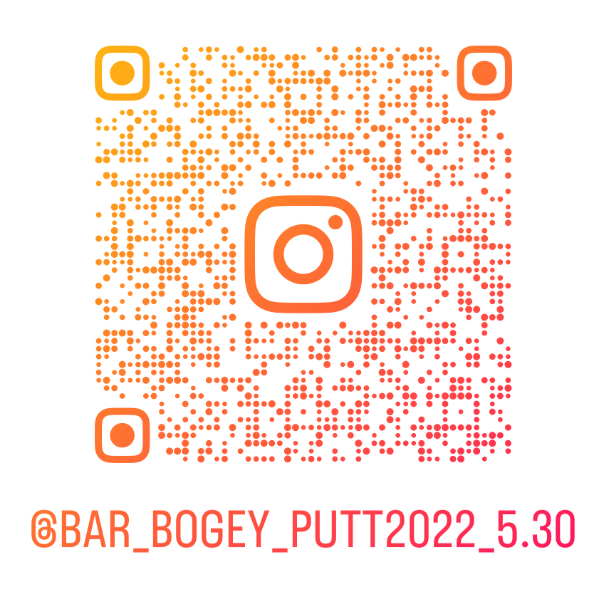 BOGEY PUTT Instagram QRコード