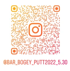 BOGEY PUTT Instagram QRコード